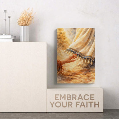Touch of His Garment Canvas