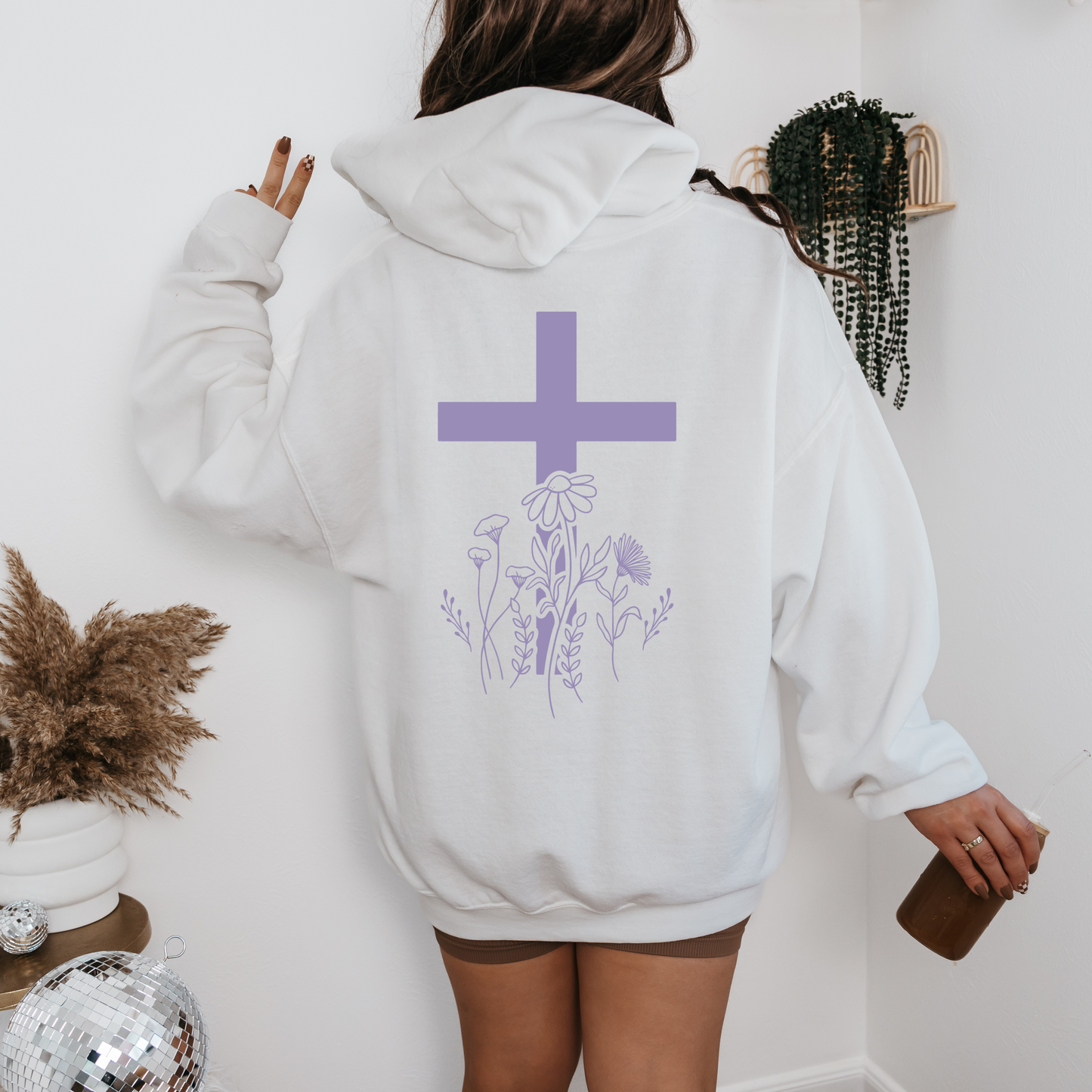 Blooming Belief Unisex Hoodie