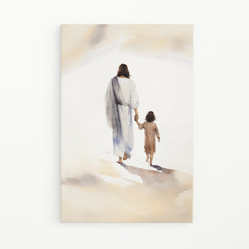 In His Steps Canvas
